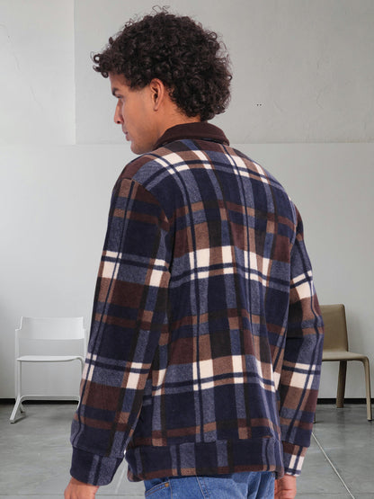 Mens Oversize Polar Fleece Jacket  -  Kurvy Jacket