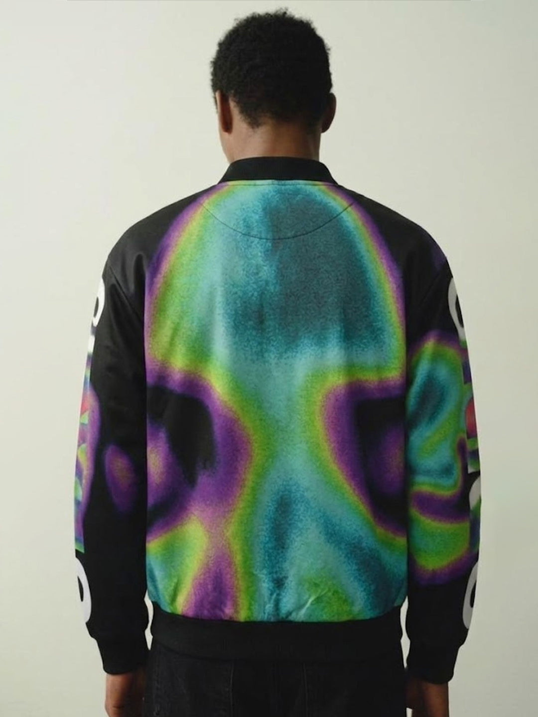 Men Graphic Printed Bomber Jacket (2)  -  Kurvy Jacket