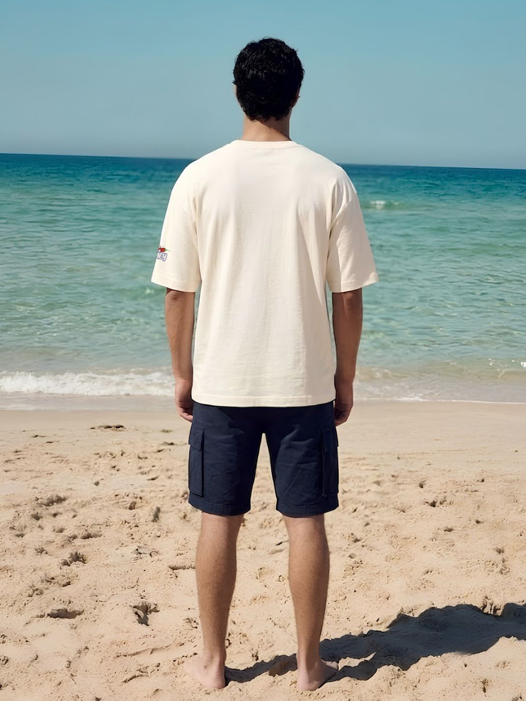 Serrano Chilly Men Printed Oversized T-Shirt  -  Kurvy Oversized T-Shirt