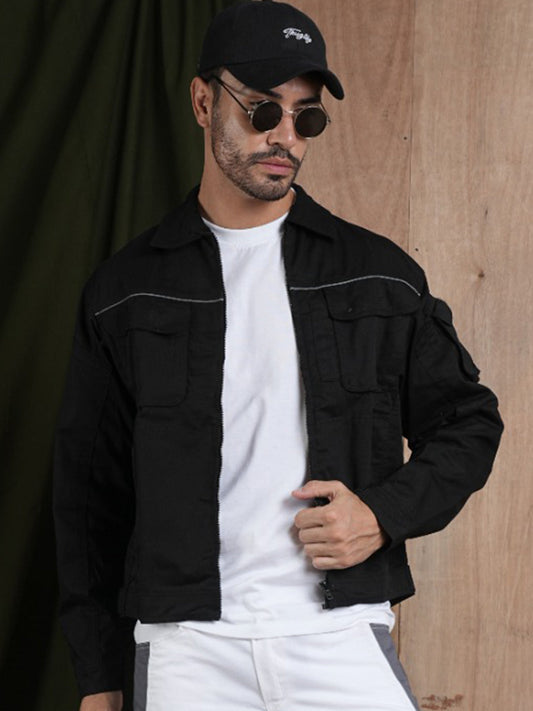 ProTek Ultra-Premium Jacket - Black  -  Kurvy Jacket