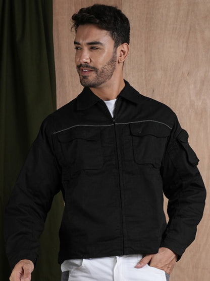 ProTek Ultra-Premium Jacket - Black  -  Kurvy Jacket