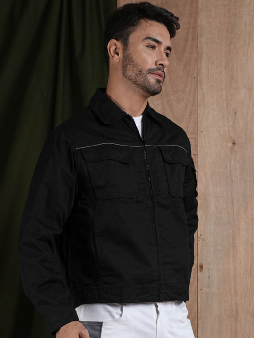 ProTek Ultra-Premium Jacket - Black  -  Kurvy Jacket
