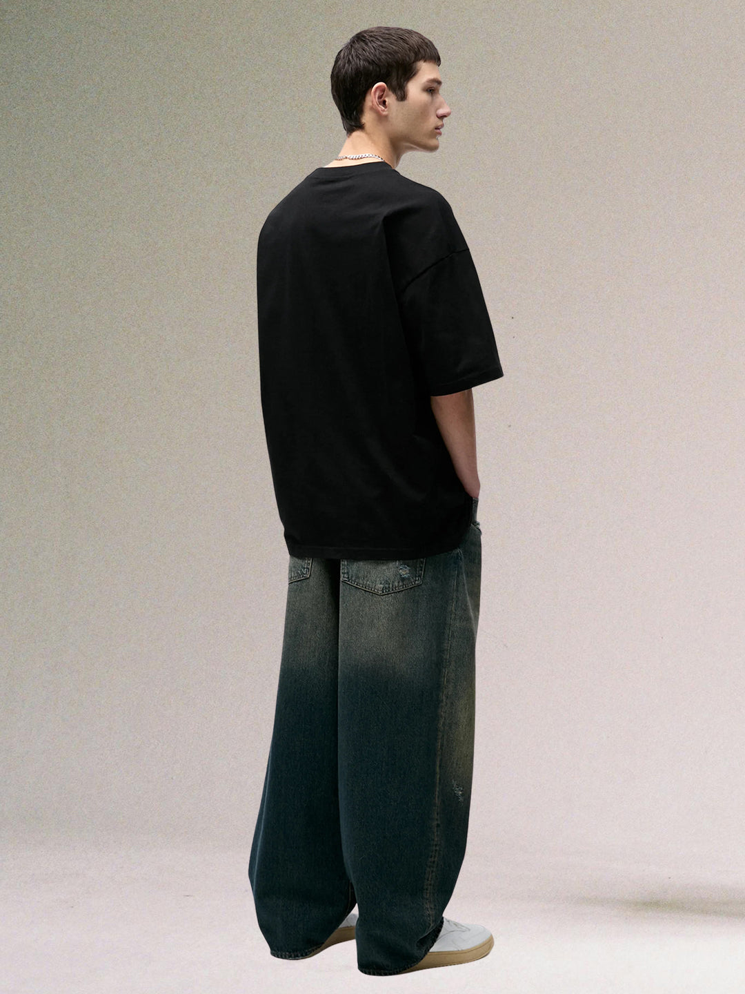 SAVAGE CLUB Men Printed Oversized T-Shirt  -  Kurvy Oversized T-Shirt