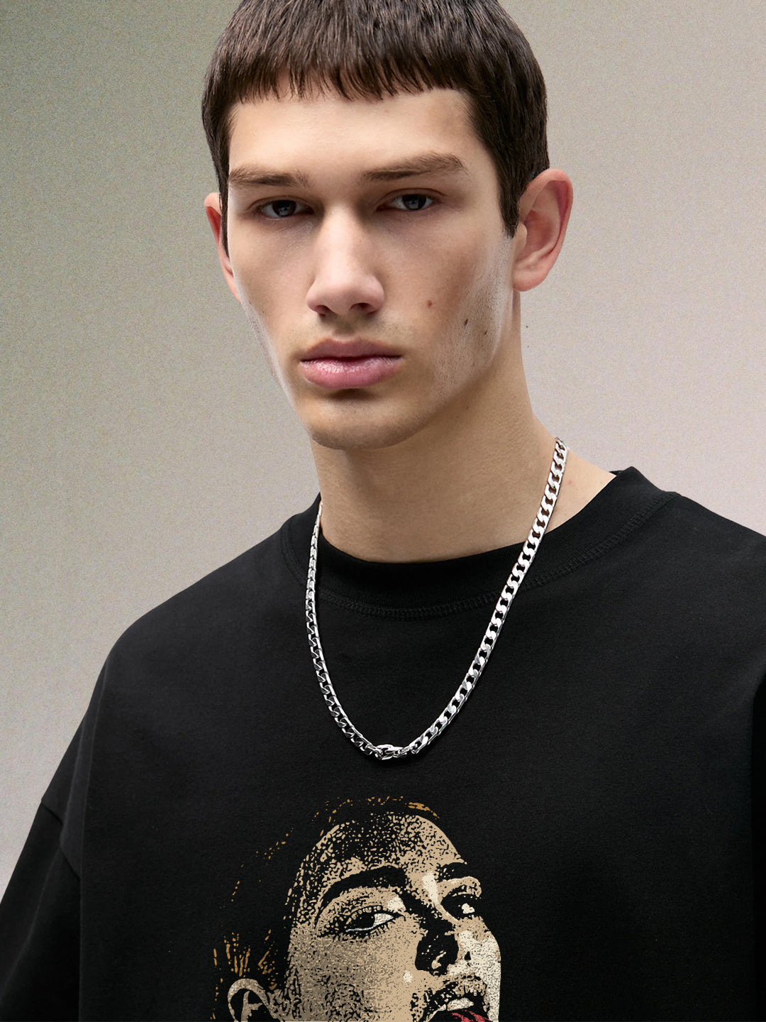 SAVAGE CLUB Men Printed Oversized T-Shirt  -  Kurvy Oversized T-Shirt