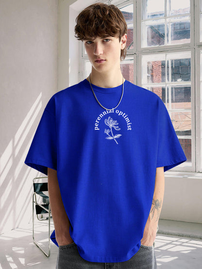 True Nature Men Oversized Printed T-Shirt - Kurvy