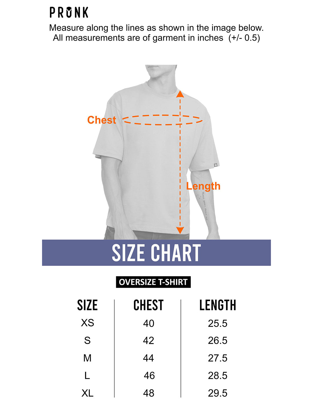 True Nature Men Oversized Printed T-Shirt - Kurvy
