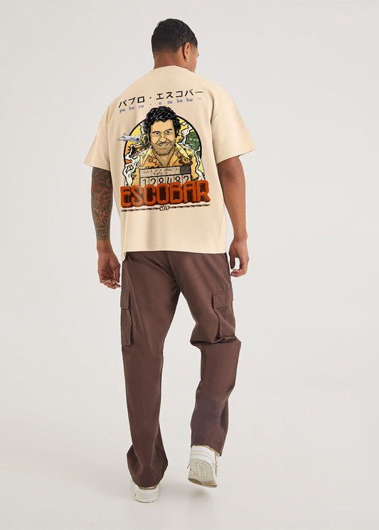 True Villain Men Oversized Printed T-Shirt - Kurvy