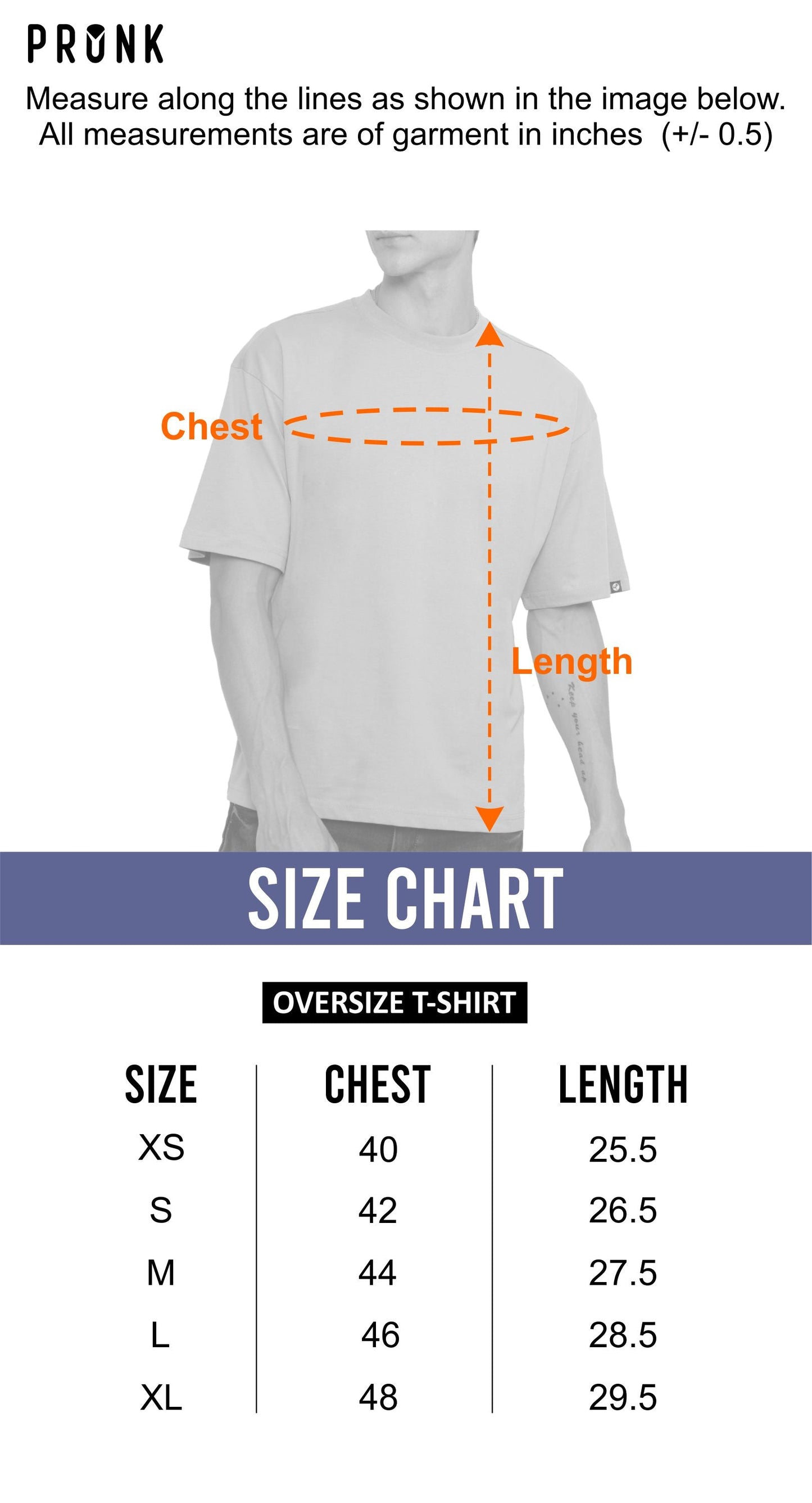 True Villain Men Oversized Printed T-Shirt - Kurvy