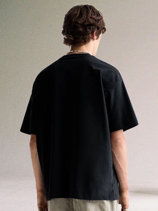 Unreal Men Printed Oversized T-Shirt - Kurvy