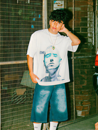 Urban Icon Men Printed Oversized T-Shirt - Kurvy