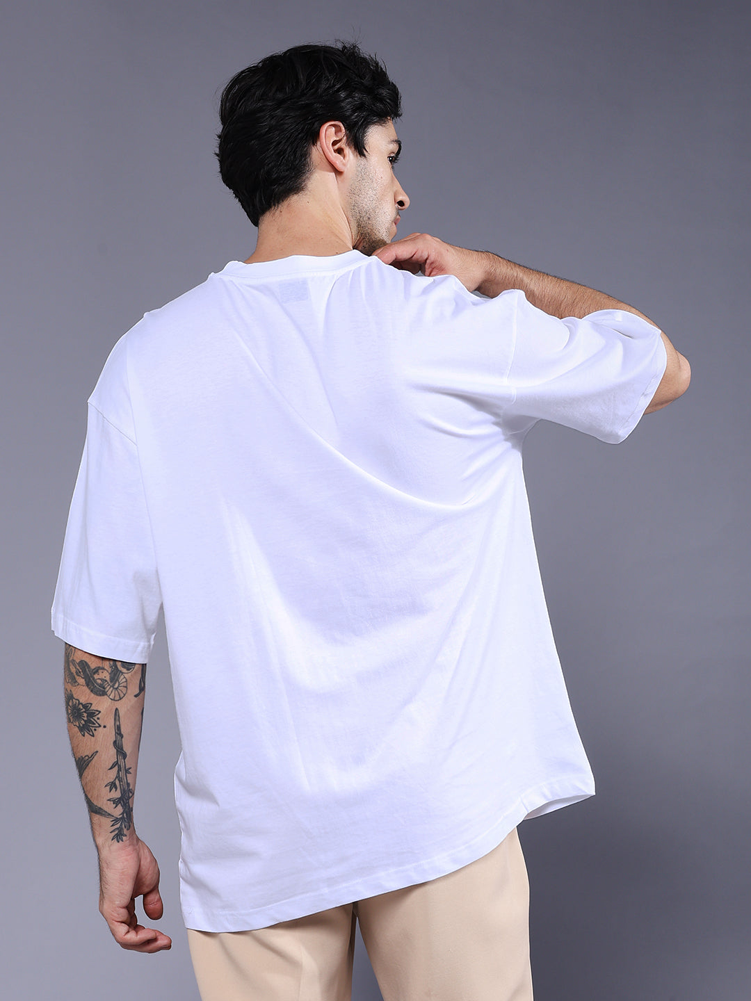 Urban Icon Men Printed Oversized T-Shirt - Kurvy