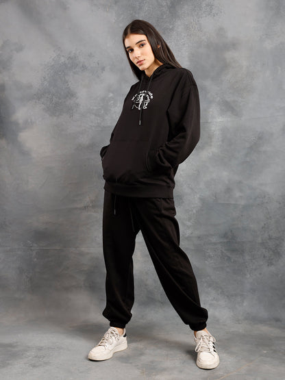 Worldwide Women Drop Shoulder Premium Terry Hoodie - Kurvy