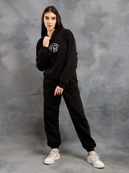 Worldwide Women Drop Shoulder Premium Terry Hoodie - Kurvy