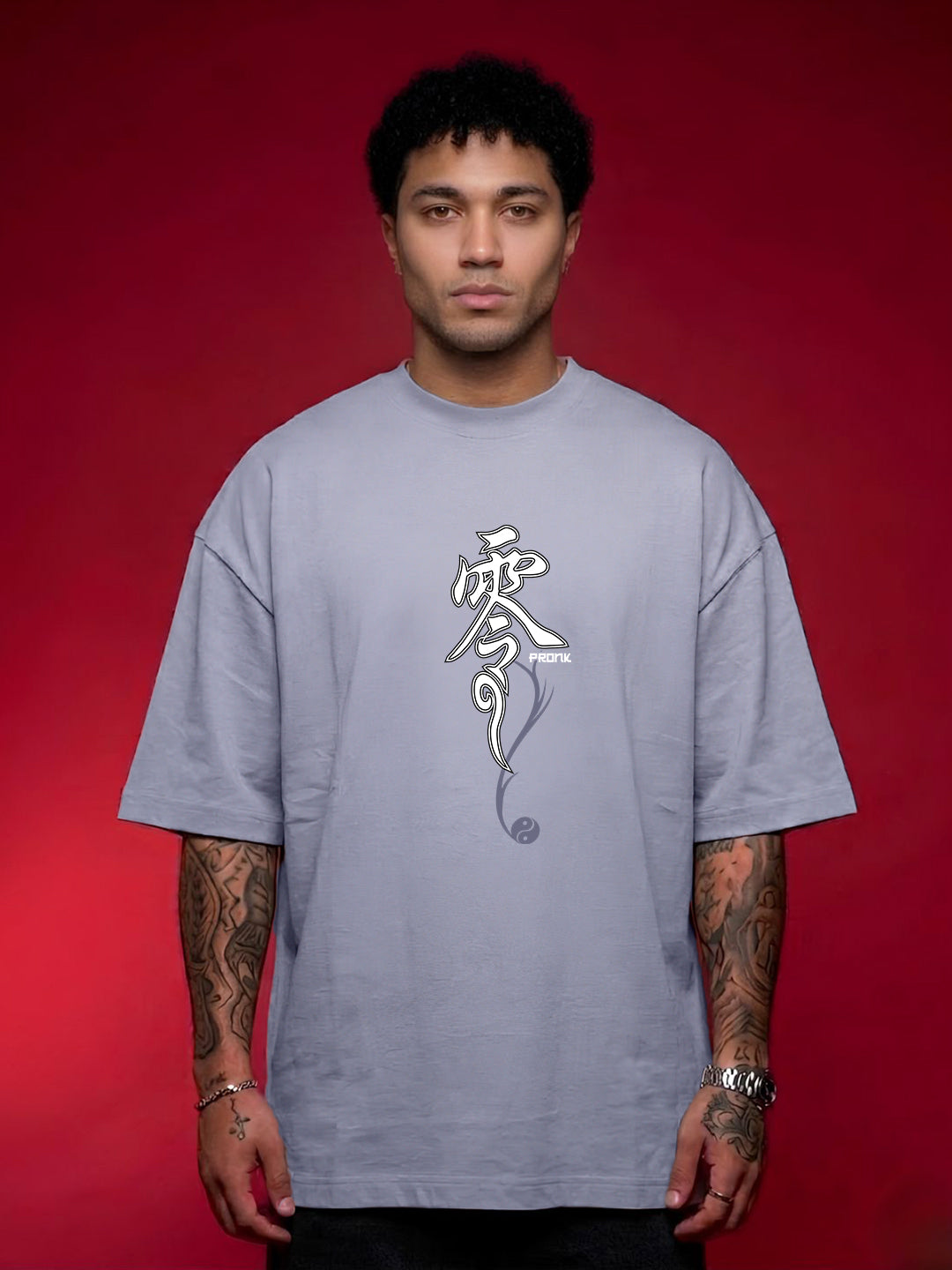 IMPERIAL SHADE Men Oversized T-Shirt  -  Kurvy Oversized T-Shirt