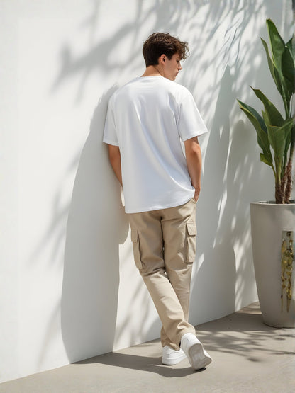 KURVY BAG Men Printed Oversized T-Shirt  -  Kurvy Oversized T-Shirt