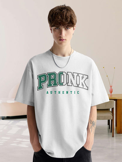 Kurvy Authentic Men Oversized T-Shirt - White  -  Kurvy Oversized T-Shirt