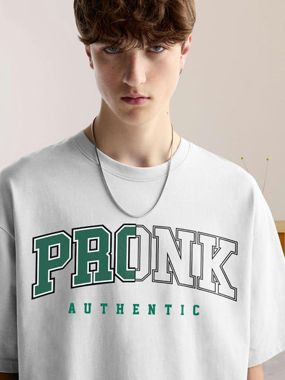 Kurvy Authentic Men Oversized T-Shirt - White  -  Kurvy Oversized T-Shirt