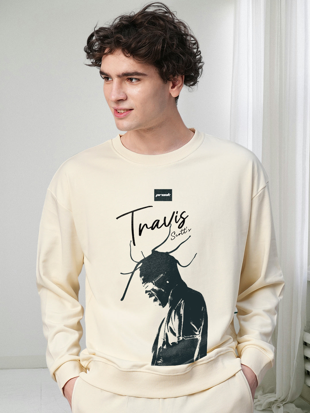 ASTRO SHADOW Terry Sweatshirt - Kurvy