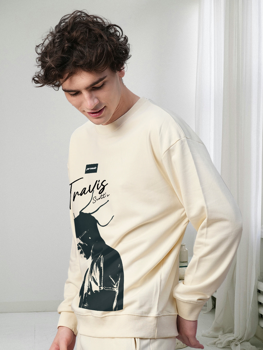 ASTRO SHADOW Terry Sweatshirt - Kurvy