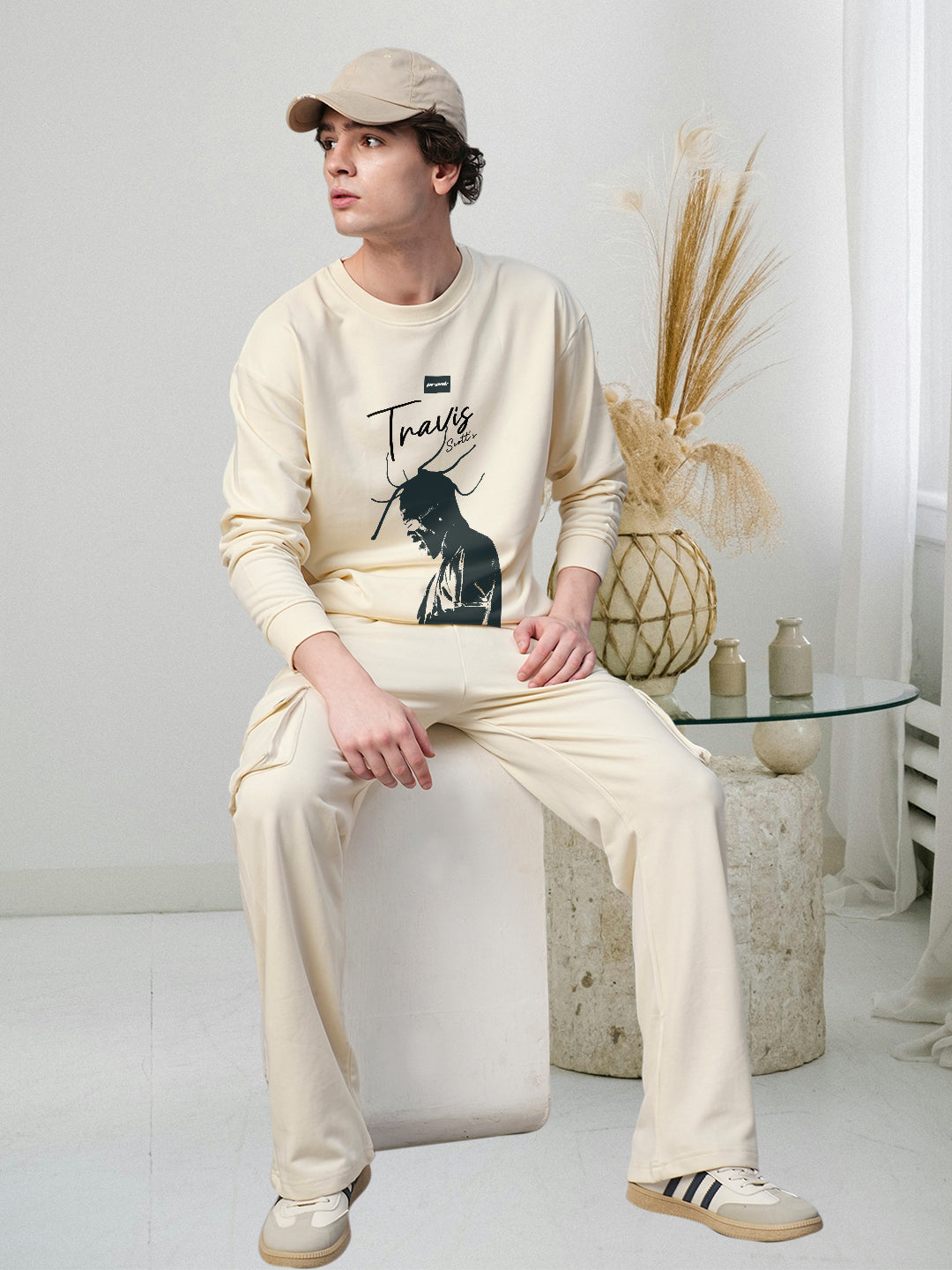 ASTRO SHADOW Terry Sweatshirt - Kurvy