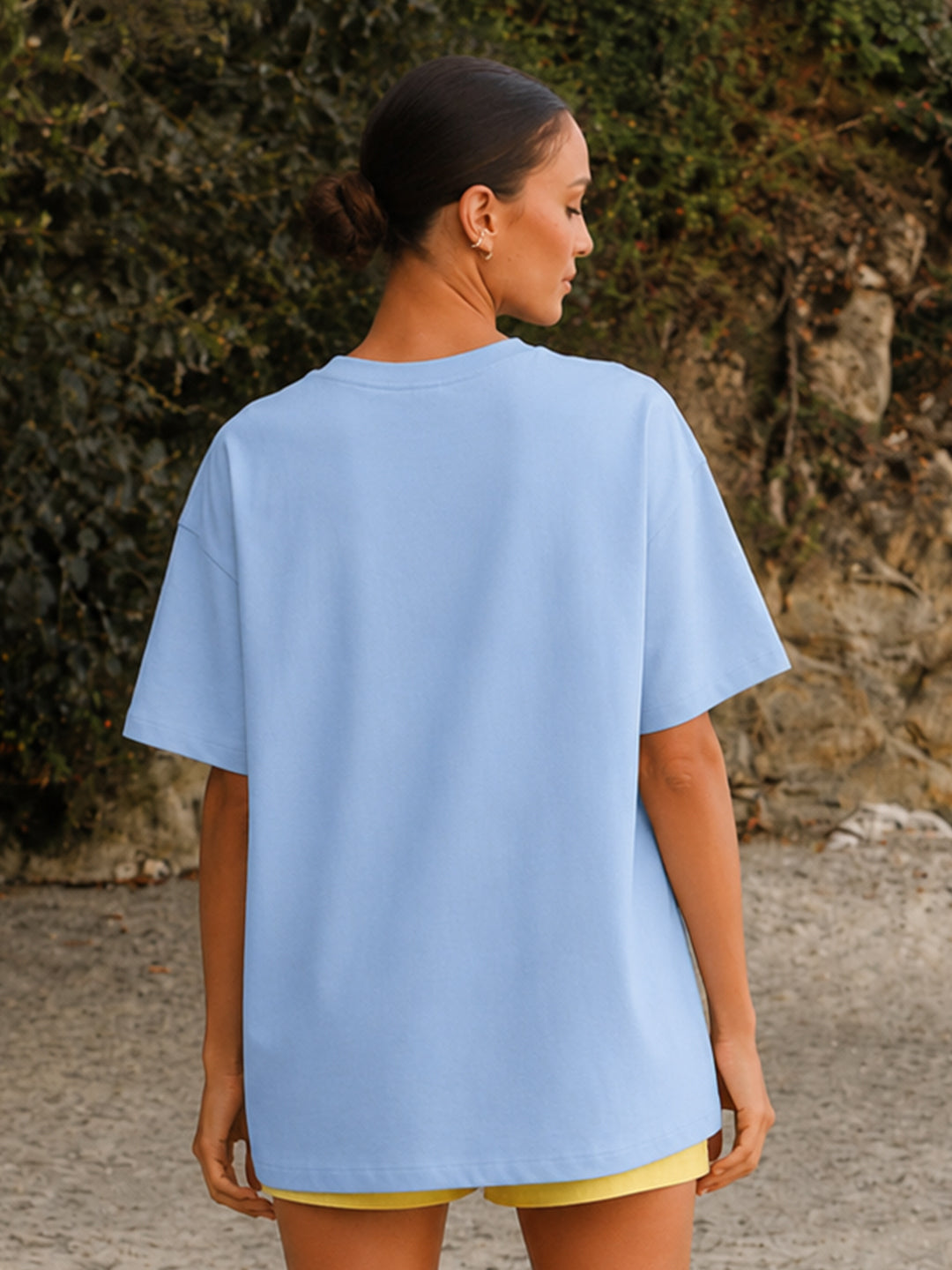 Amalfi Coast Women Oversized T-Shirt - Kurvy