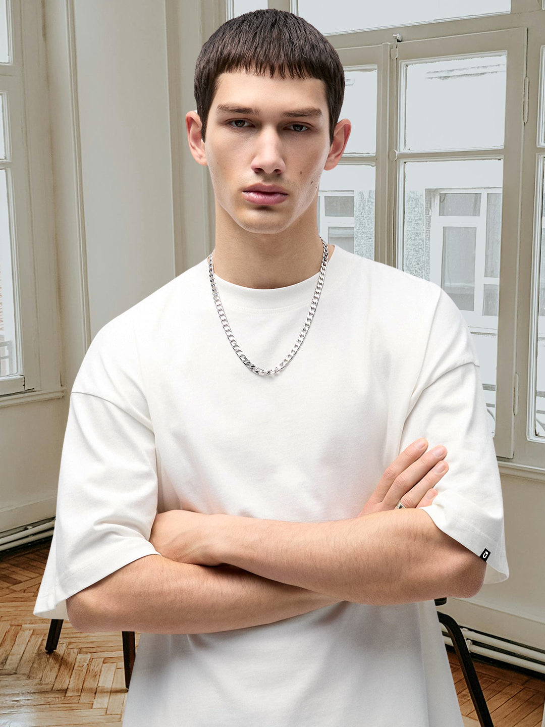 Kurvy Solid Men Premium Oversized Terry T-shirt (3)  -  Kurvy Oversized T-Shirt