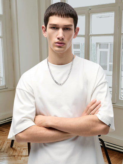 Kurvy Solid Men Premium Oversized Terry T-shirt (3)  -  Kurvy Oversized T-Shirt