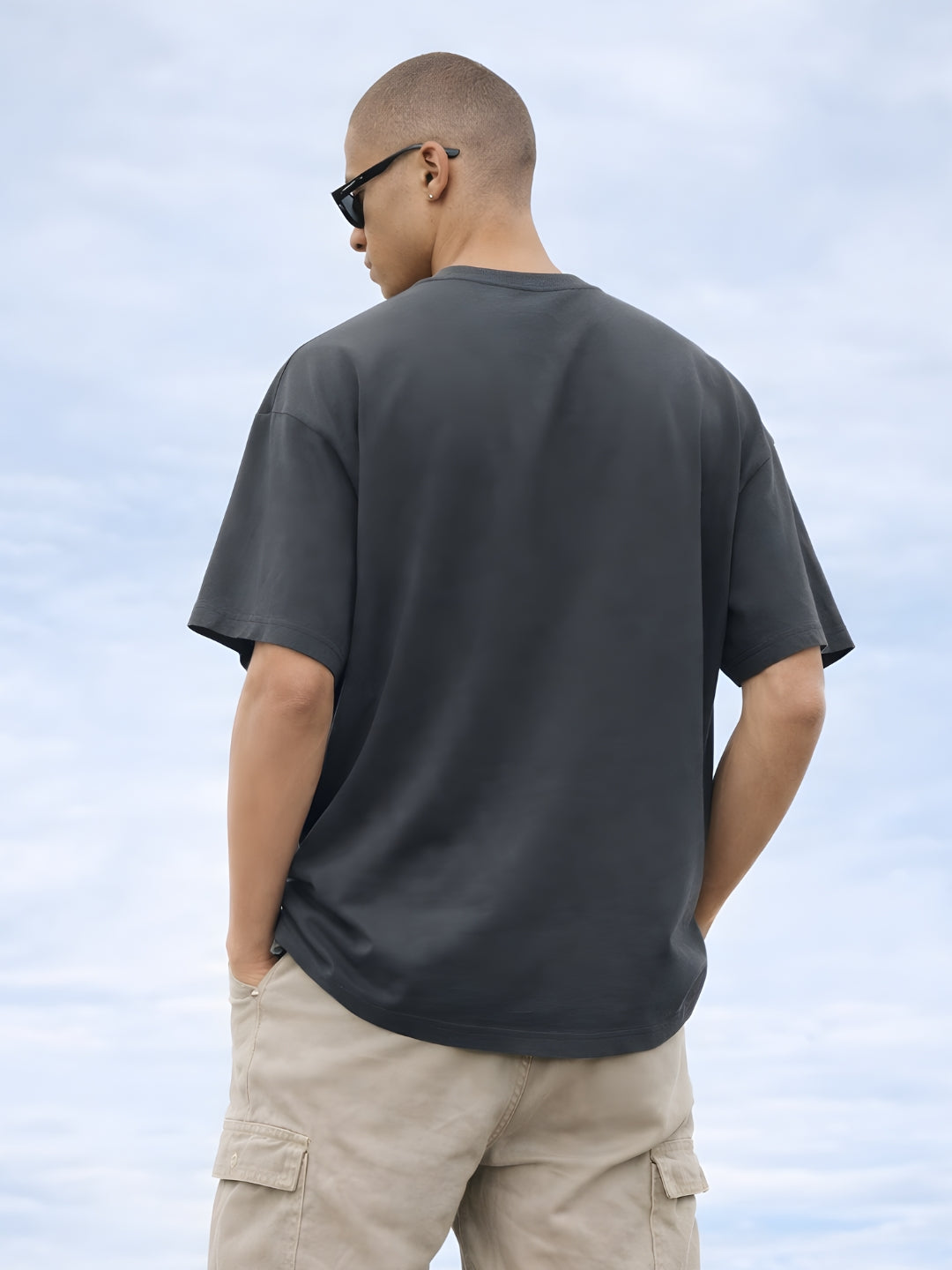 MY FIRST APOCALYPSE Men Printed Oversized T-Shirt  -  Kurvy Oversized T-Shirt