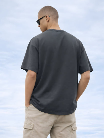 MY FIRST APOCALYPSE Men Printed Oversized T-Shirt  -  Kurvy Oversized T-Shirt