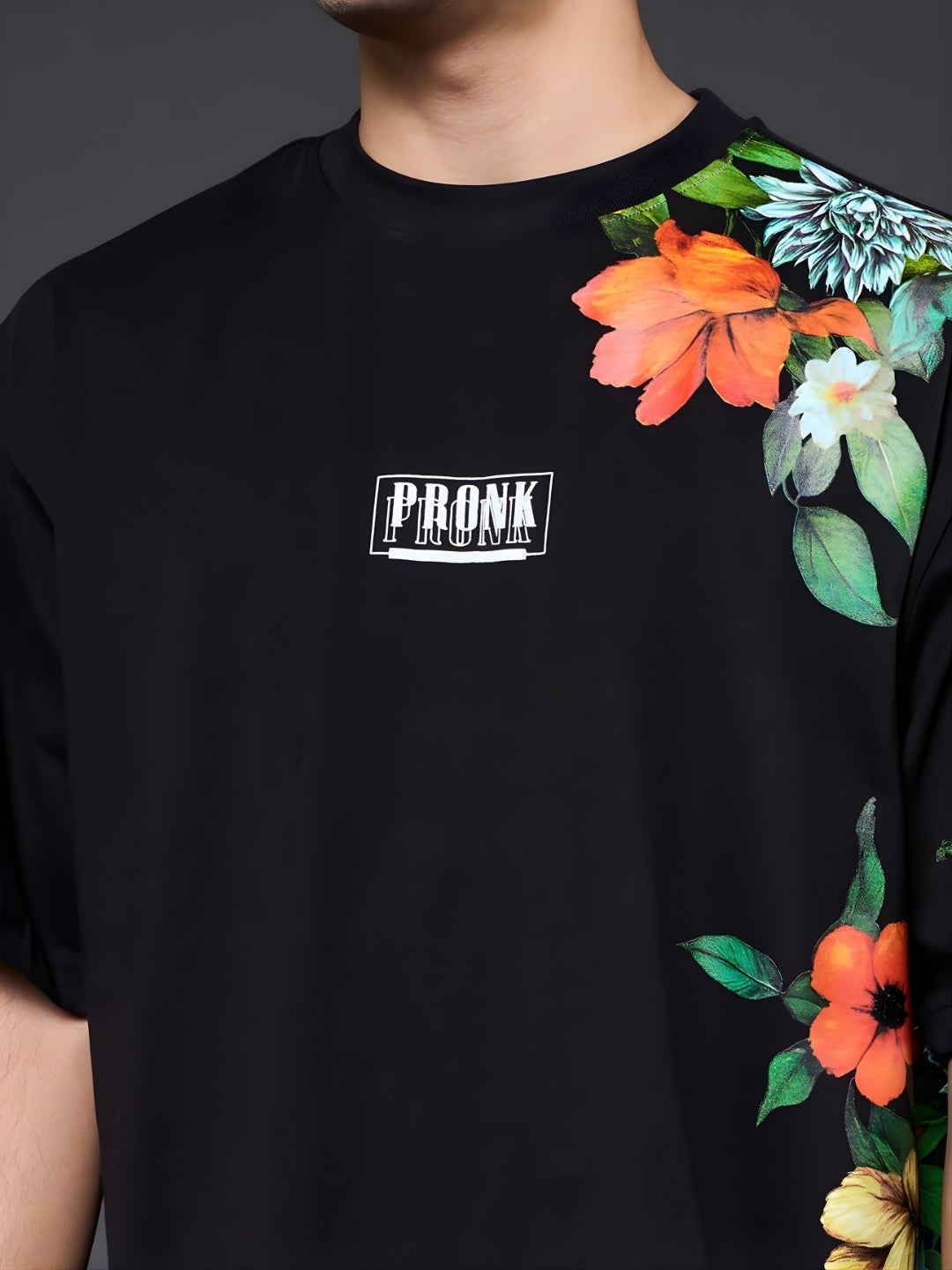 Mandala Roots Men Premium Oversized T-Shirt (1)  -  Kurvy Oversized T-Shirt