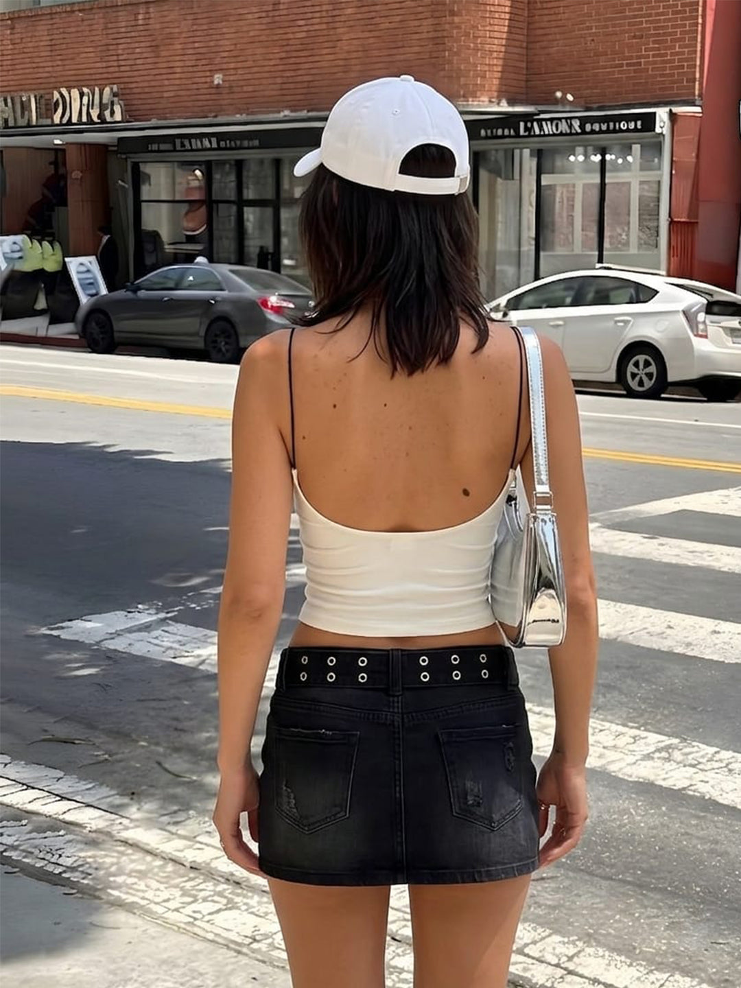 CLOUD CREAM TANK TOP  -  Kurvy Tank Top
